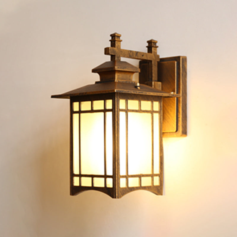 Modern Simple Aluminum Wall Light Rectangle Shape Wall Lamp for Outdoor