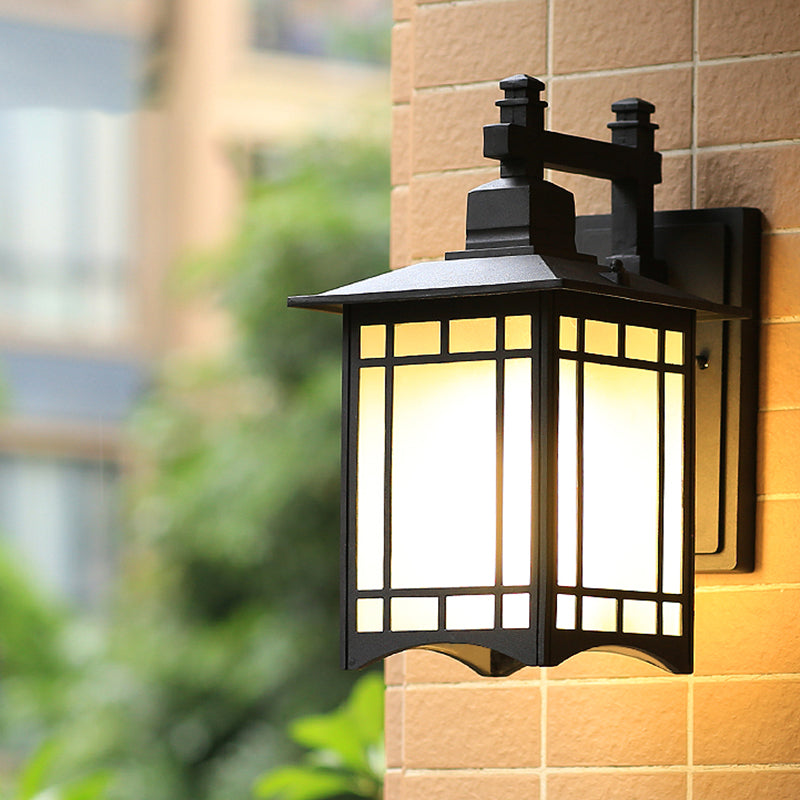 Modern Simple Aluminum Wall Light Rectangle Shape Wall Lamp for Outdoor