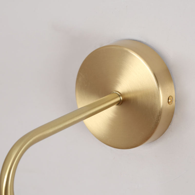 Nordic Style Wall Light Cylinder Shape Wall Lamp with Ceramics Shade for Bedroom