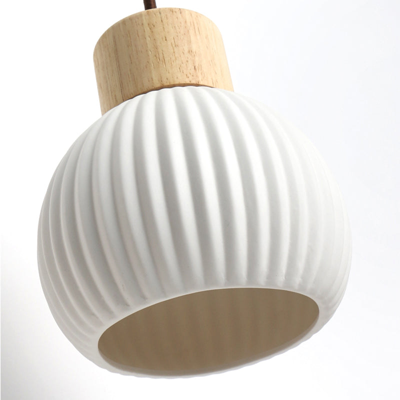 Modern Simple Wall Light Geometry Shape Wall Lamp with Ceramics Shade for Living Room