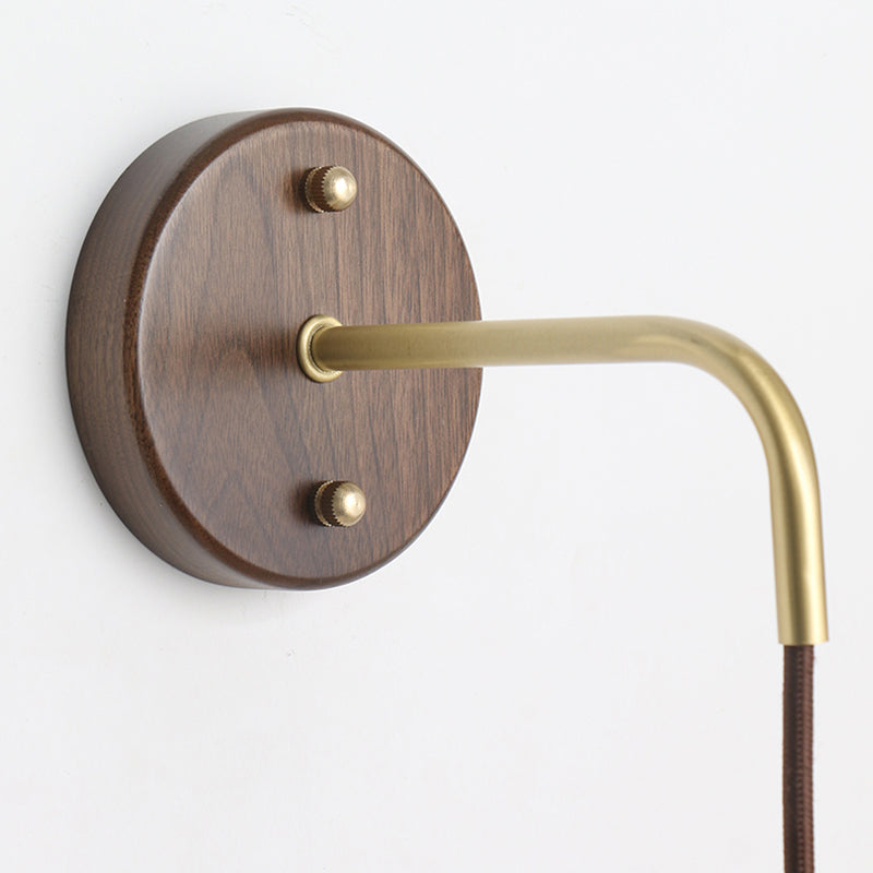 Modern Simple Wall Light Geometry Shape Wall Lamp with Ceramics Shade for Living Room