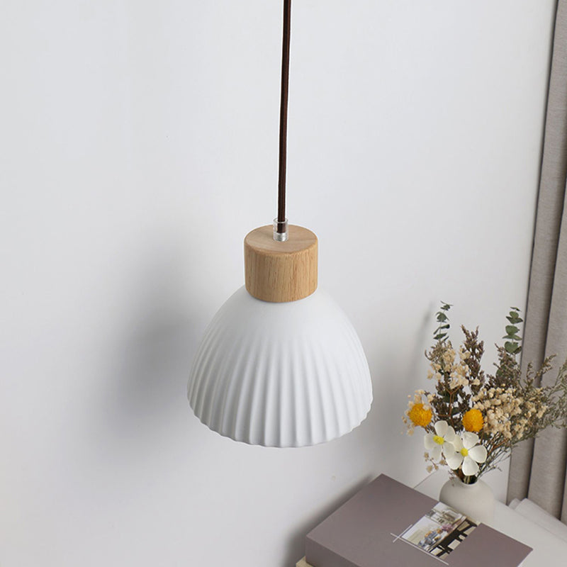 Modern Simple Wall Light Geometry Shape Wall Lamp with Ceramics Shade for Living Room