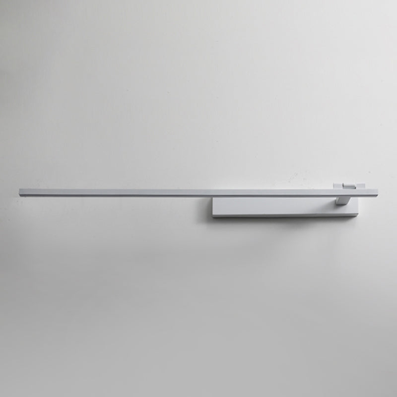 Minimalism Mirror Lamp Streamlined LED Wall Light Fixture for Bathroom