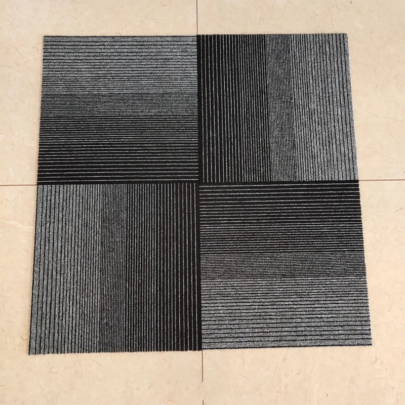 Basic Ombre Carpet Tiles Loose Lay Non-Skid Carpet Floor Tile