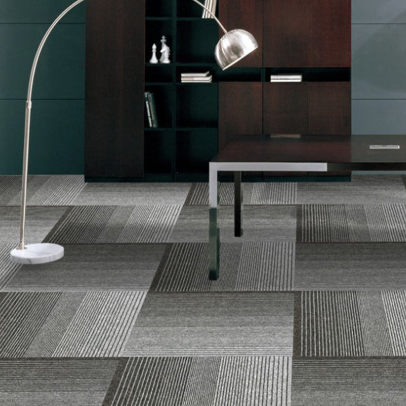 Basic Ombre Carpet Tiles Loose Lay Non-Skid Carpet Floor Tile