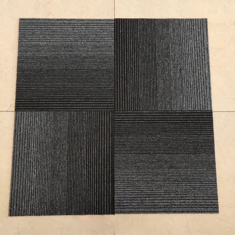 Basic Ombre Carpet Tiles Loose Lay Non-Skid Carpet Floor Tile