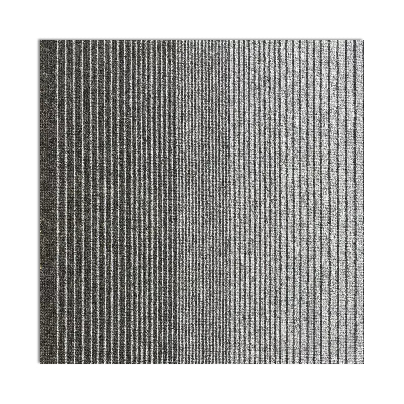 Basic Ombre Carpet Tiles Loose Lay Non-Skid Carpet Floor Tile