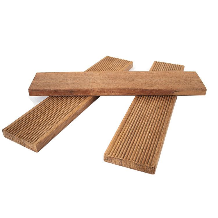 Modern Solid Hardwood Flooring Merbau Wood Side Trim Piece for Patio