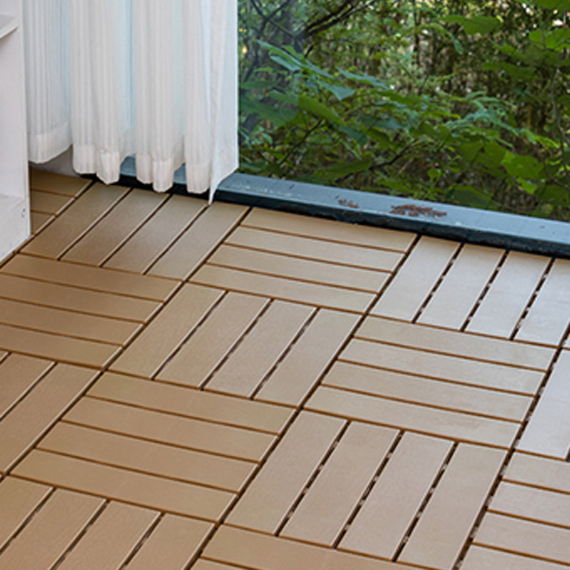 Waterproof Engineered Wood Flooring Modern Flooring Tiles for Garden and Outdoor