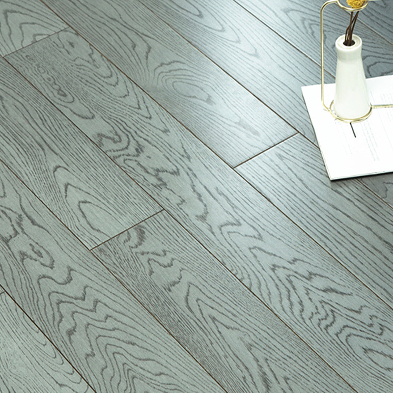 Traditional Wood Flooring Tiles Click Lock Wire Brushed Plank Flooring