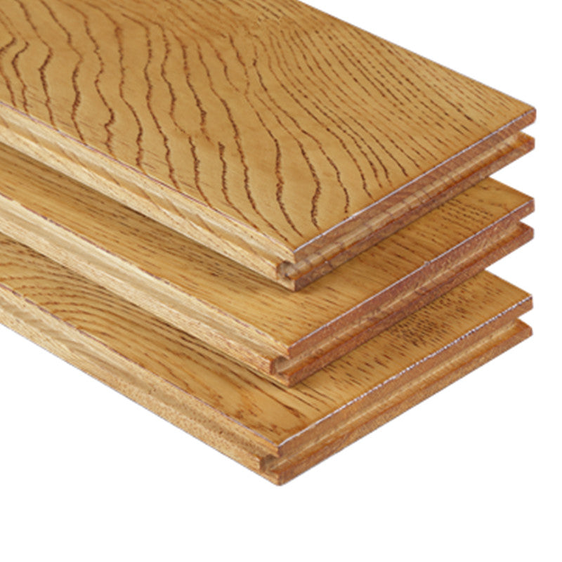 Traditional Wood Flooring Tiles Click Lock Wire Brushed Plank Flooring