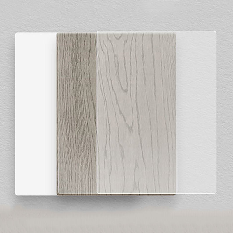 Wood Self Adhesive Wood Floor Planks Reclaimed Wooden Planks in Gray