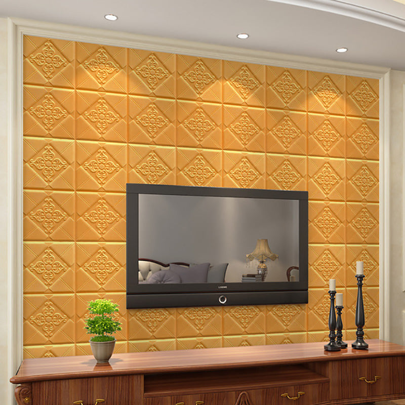 Plastic Wall Access Panel Self-Adhesive Wall Paneling for Living Room and Bedroom