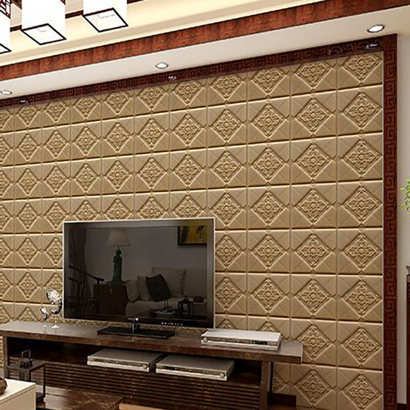 Plastic Wall Access Panel Self-Adhesive Wall Paneling for Living Room and Bedroom