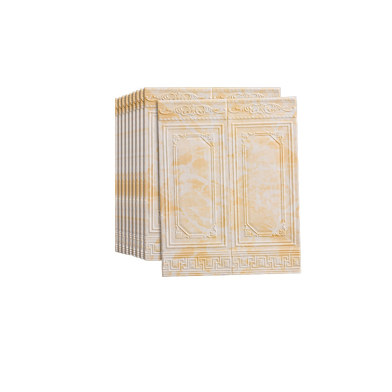 Contemporary Wall Paneling 3D Embossed Waterproof Wall Access Panel