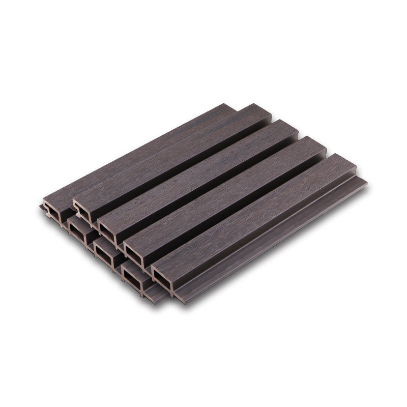 Simple Decking Tiles Solid Color Interlocking Composite Outdoor Flooring