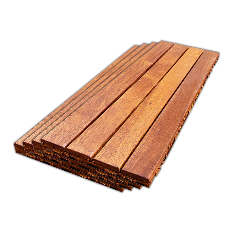 Modern Floor Board Solid Color Water-Resistant Outdoor Flooring