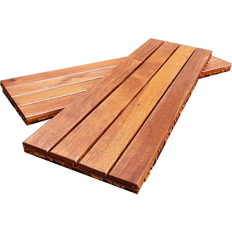 Modern Floor Board Solid Color Water-Resistant Outdoor Flooring