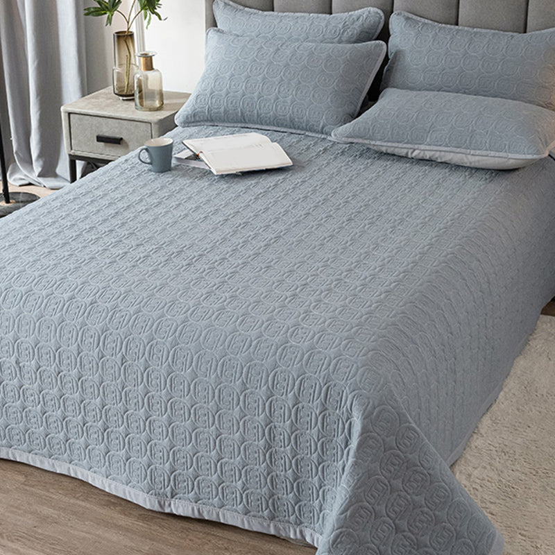 Solid Color Bed Sheet Set Cotton Modern Fitted Sheet for Bedroom