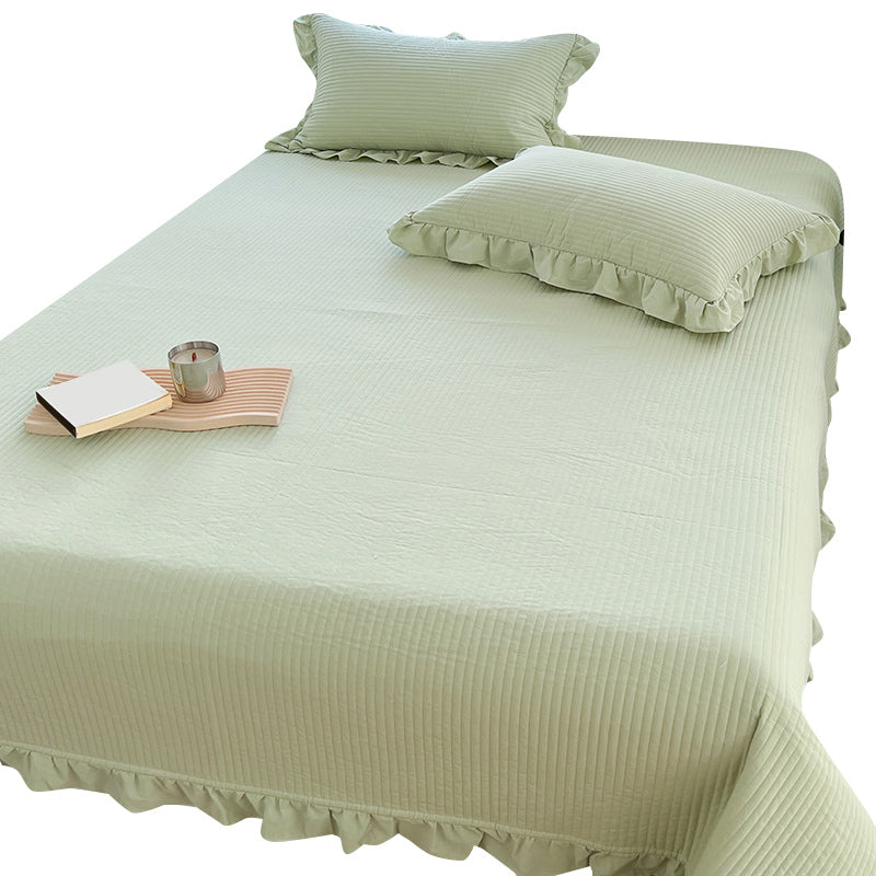 Solid Modern Bed Sheet Set Cotton Basic Fitted Sheet for Bedroom