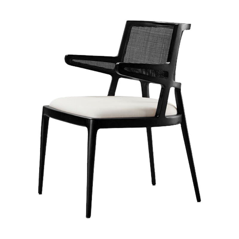 Contemporary Style Chair Wood Open Back Dining Room Chair for Dining Room