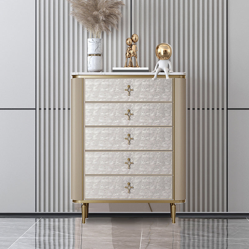Modern Storage Chest Gold Storage Chest Dresser with Drawers