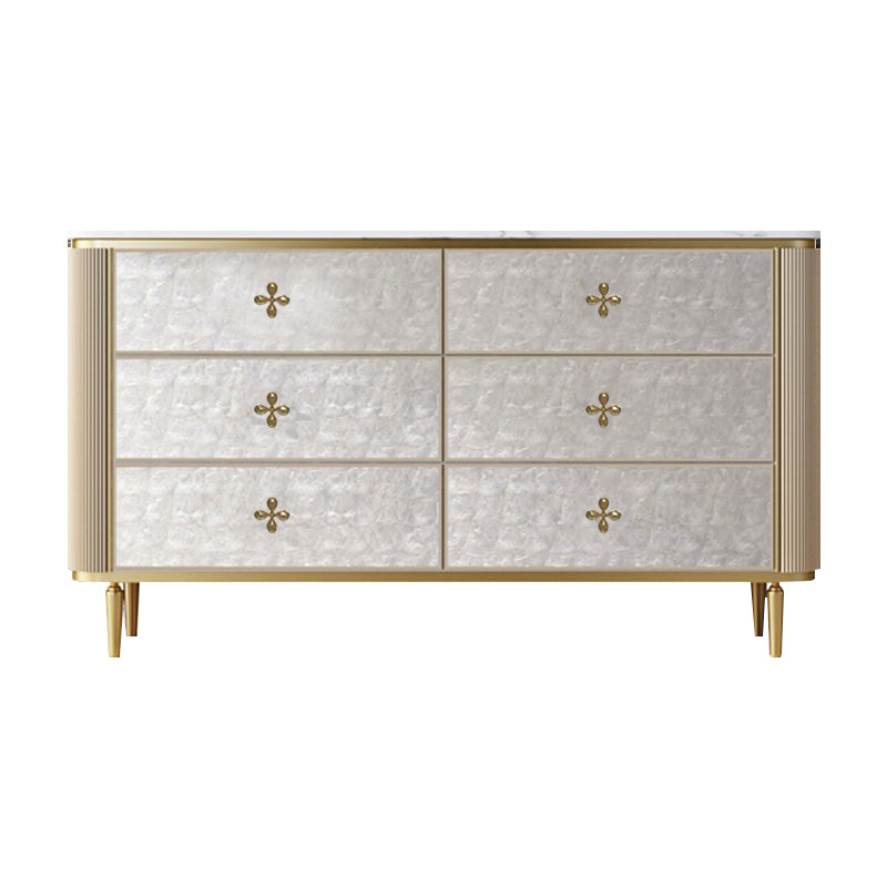 Modern Storage Chest Gold Storage Chest Dresser with Drawers