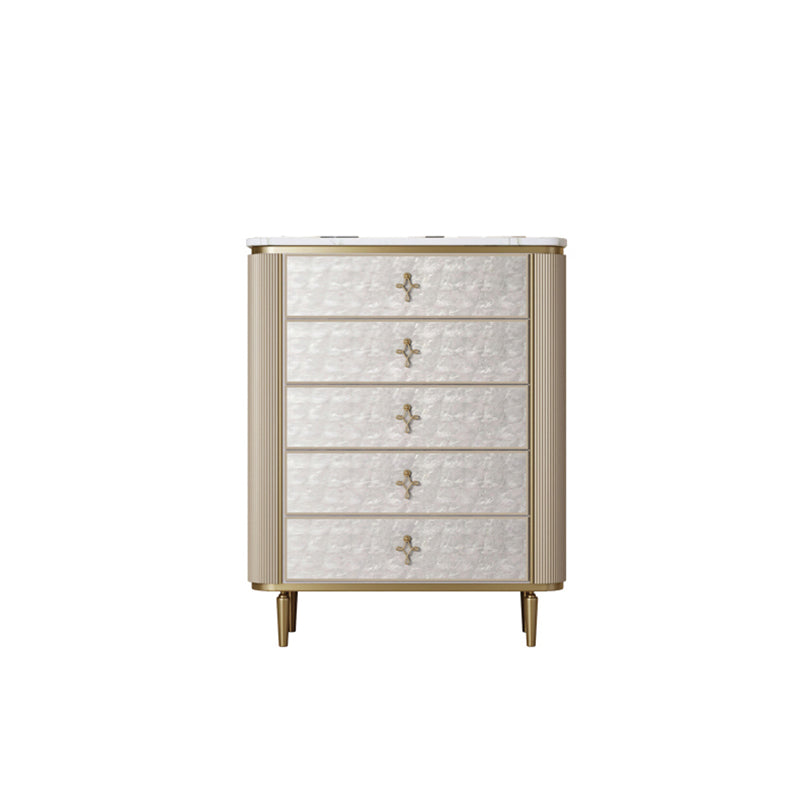 Modern Storage Chest Gold Storage Chest Dresser with Drawers