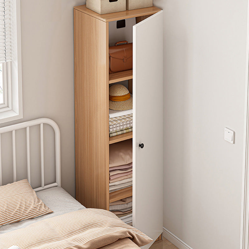 Rectangular Wardrobe Cabinet Modern Simple Home Wooden Wardrobe Closet
