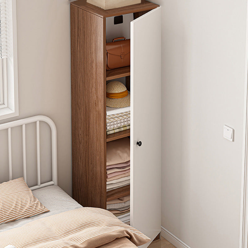 Rectangular Wardrobe Cabinet Modern Simple Home Wooden Wardrobe Closet