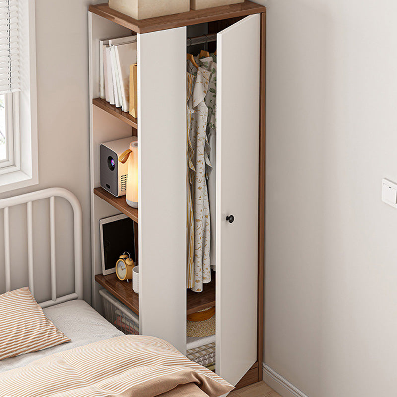Rectangular Wardrobe Cabinet Modern Simple Home Wooden Wardrobe Closet