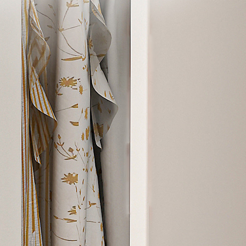 Rectangular Wardrobe Cabinet Modern Simple Home Wooden Wardrobe Closet