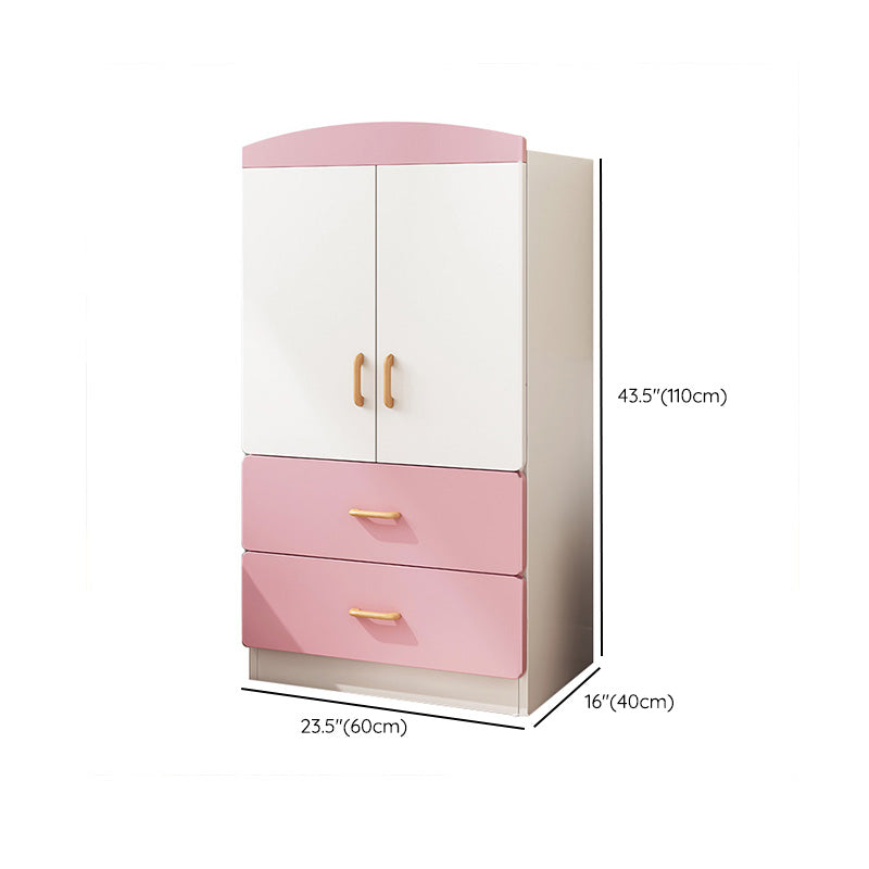 Rectangular Wardrobe Cabinet Modern Minimalist Wooden Wardrobe Armoire