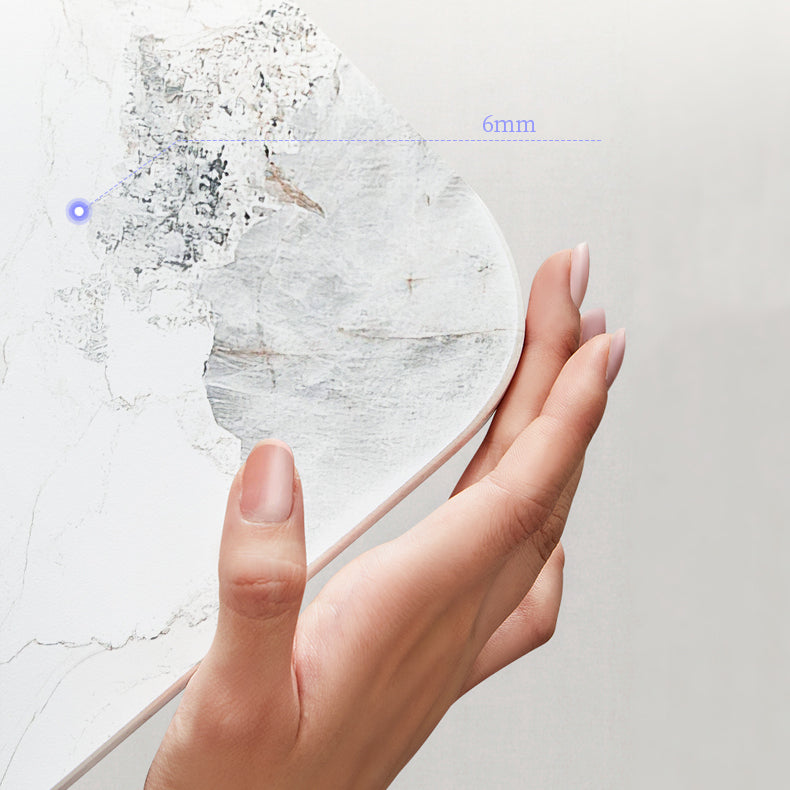 Glossy White Stone Top Dining Table Set for Home 1/2/5/7 Pcs Modern Dinette Set