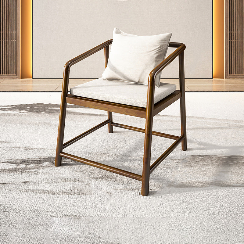 Contemporary Style Chair Wood Dining Accent Chair for Kitchen