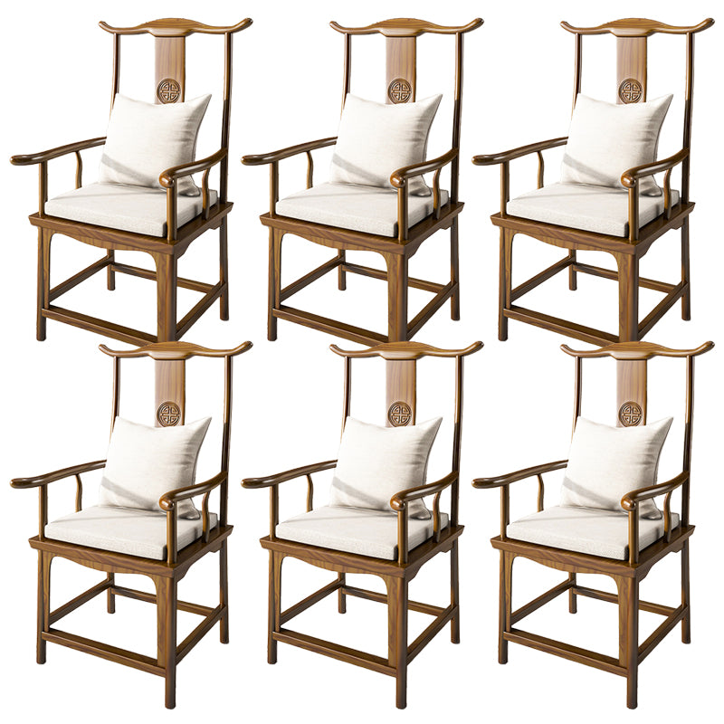 Contemporary Style Chair Wood Dining Accent Chair for Kitchen