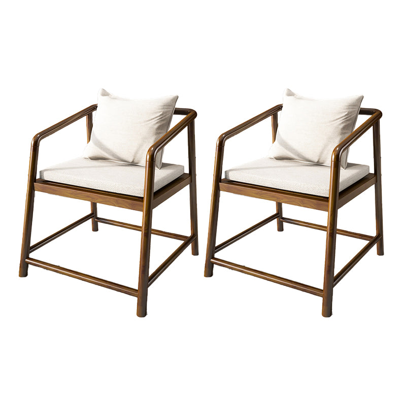 Contemporary Style Chair Wood Dining Accent Chair for Kitchen