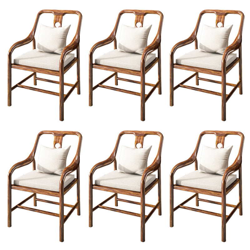 Contemporary Style Chair Wood Dining Accent Chair for Kitchen