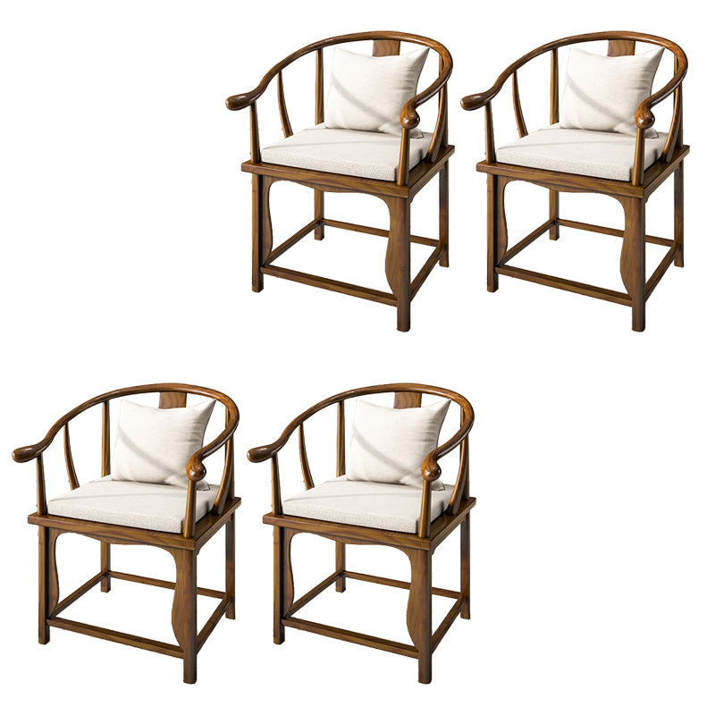 Contemporary Style Chair Wood Dining Accent Chair for Kitchen