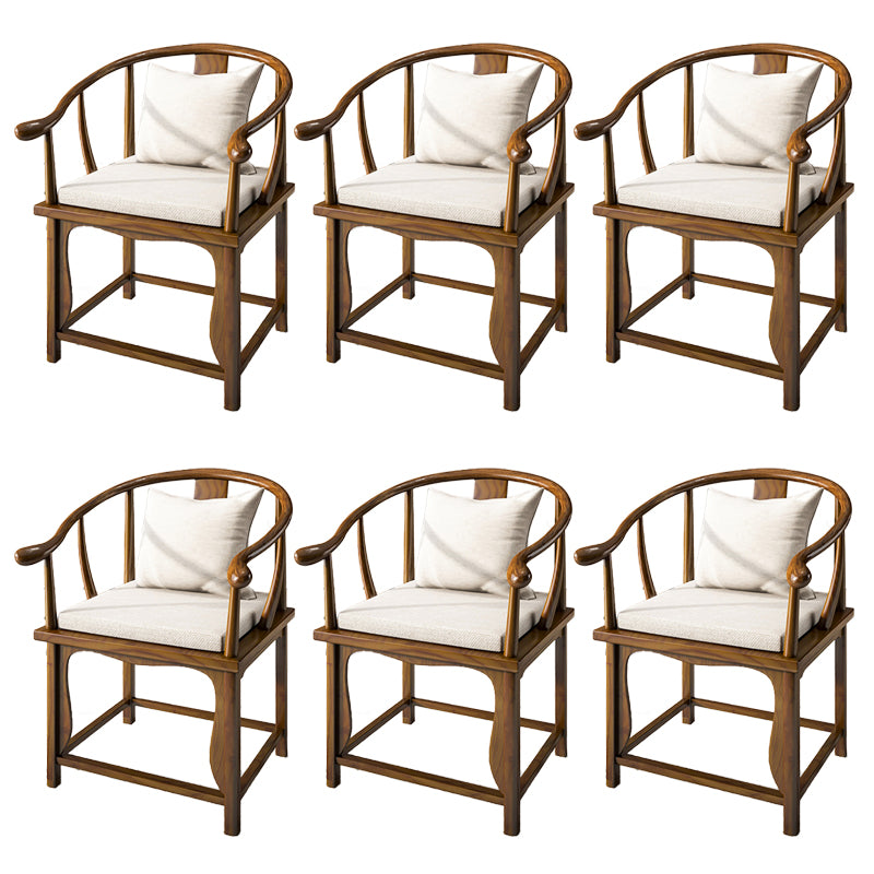 Contemporary Style Chair Wood Dining Accent Chair for Kitchen