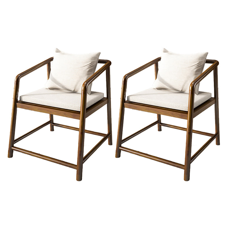 Contemporary Style Chair Wood Dining Accent Chair for Kitchen