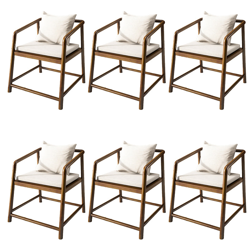Contemporary Style Chair Wood Dining Accent Chair for Kitchen