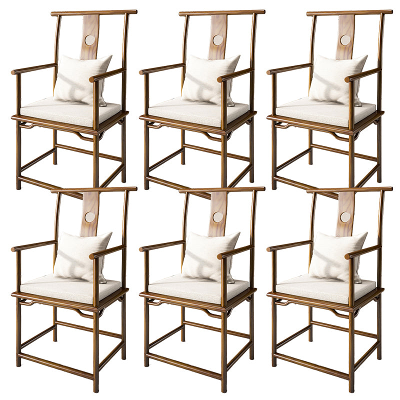 Contemporary Style Chair Wood Dining Accent Chair for Kitchen