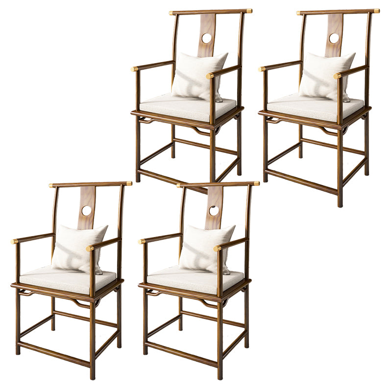 Contemporary Style Chair Wood Dining Accent Chair for Kitchen