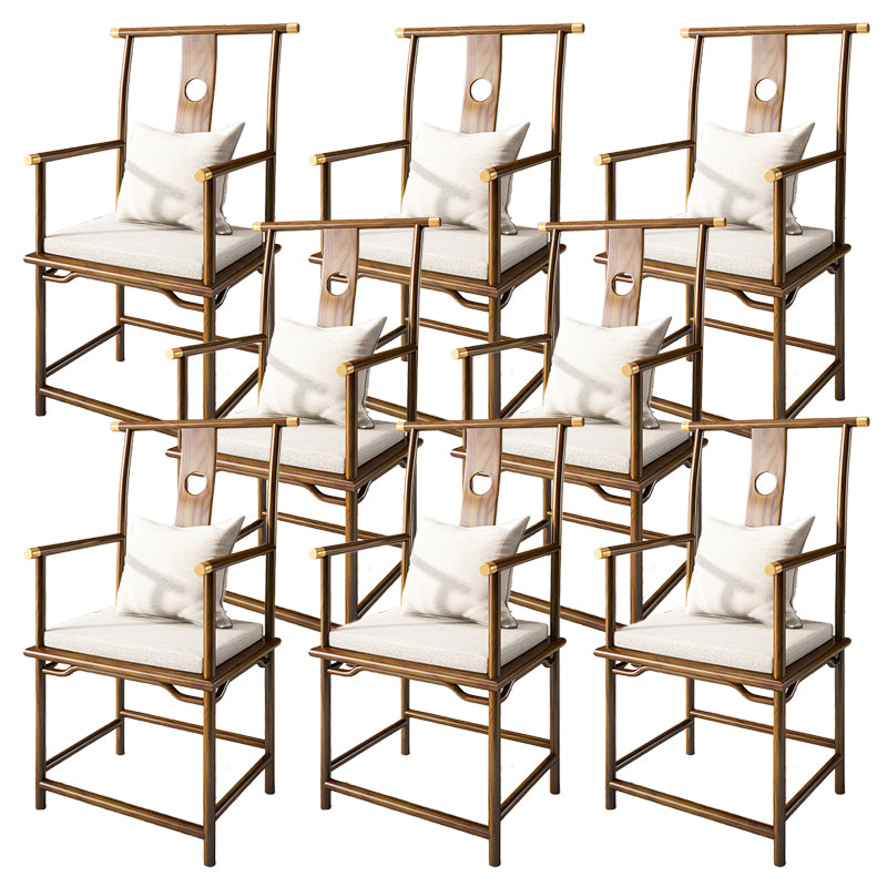 Contemporary Style Chair Wood Dining Accent Chair for Kitchen