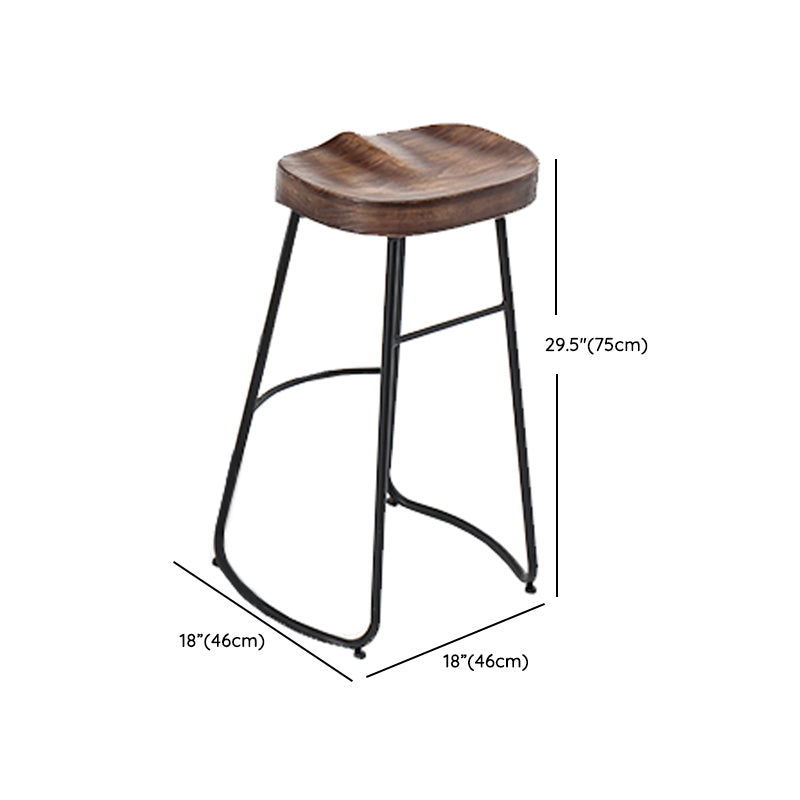 1/4/7 Pieces Industrial Rectangular Wood Top Pub Table with Metal Bar Stool Set