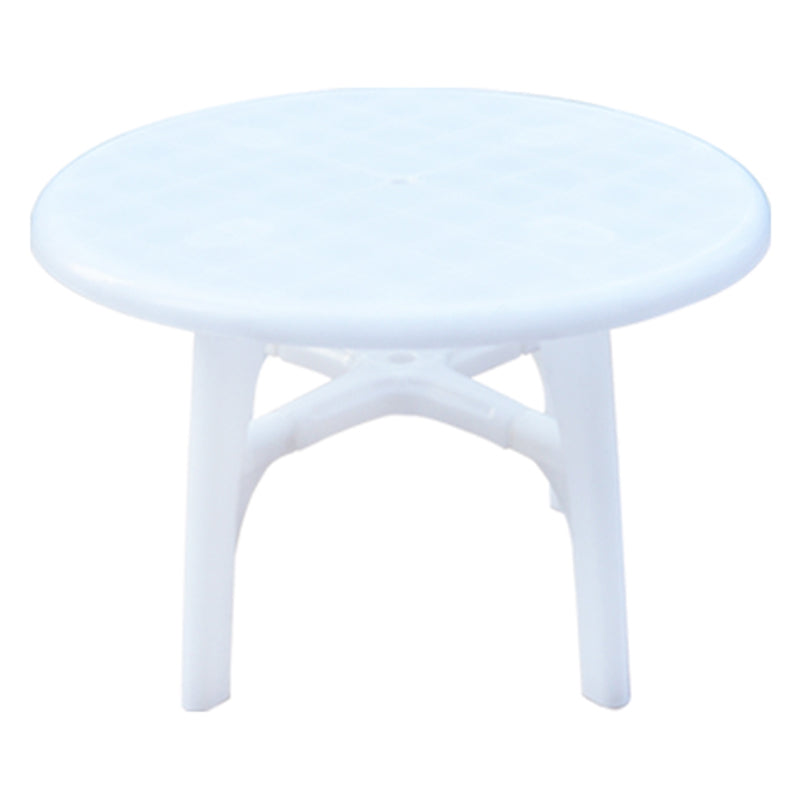Contemporary Style Courtyard Table Plastic Material Desk for Outdoors