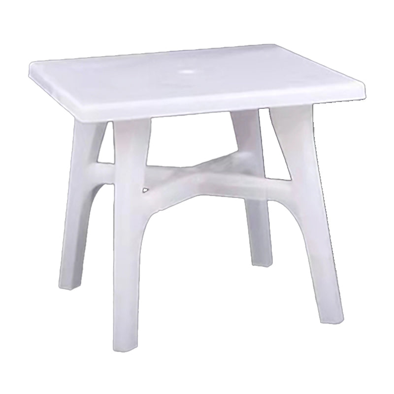 Contemporary Style Courtyard Table Plastic Material Desk for Outdoors