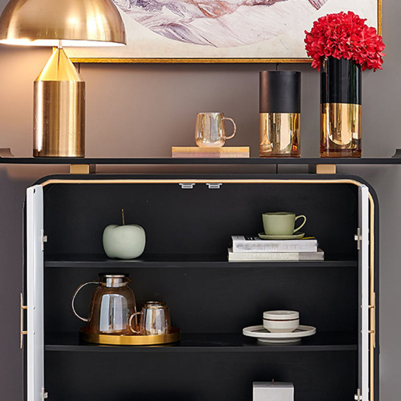 Contemporary 35.43" H Cabinet Wooden Accent Cabinet with Door