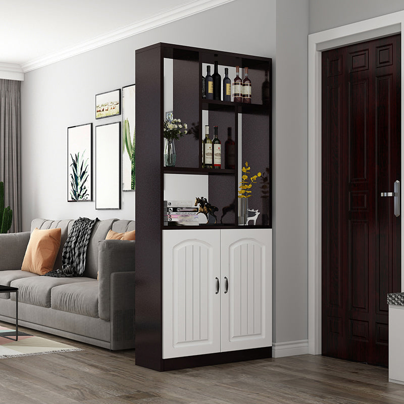 Modern Cabinet Water Resistant Wood Accent Cabinet with Doors